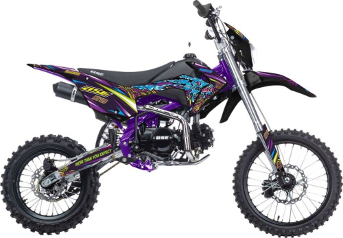 Питбайк BSE MX 125 17/14 Purple Dragon