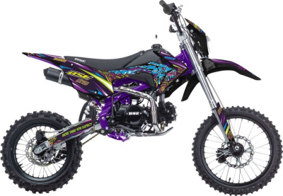 Питбайк BSE MX 125 17/14 Purple Dragon