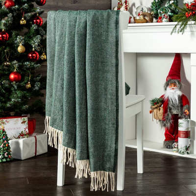 Плед Инес/Ines, зеленый