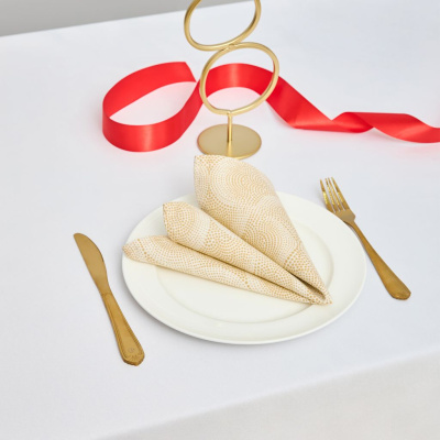 Набор салфеток Золотое конфетти/Golden confetti