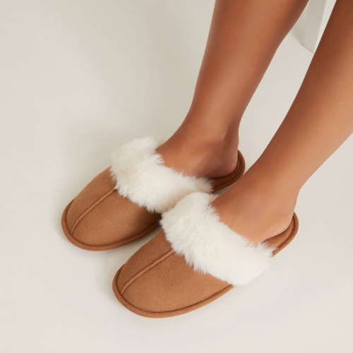 Тапочки Удобный/Comfy, бежевые