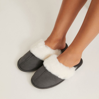 Тапочки Удобный/Comfy, серые