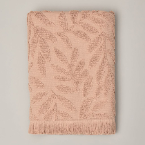 Полотенце махровое Цветение/Fioritura, бежевое