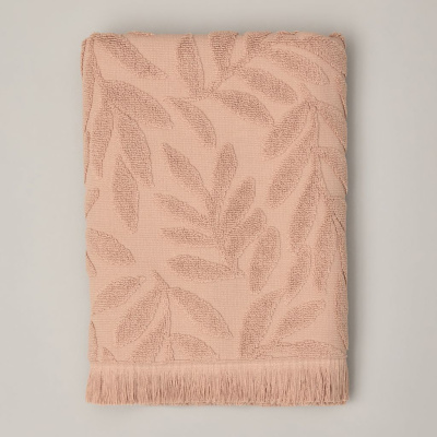 Полотенце махровое Цветение/Fioritura, бежевое