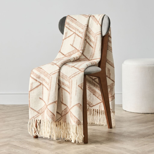 Плед Пьерра/Piera, коричневый