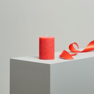 Свеча Пламя/Fiamma классическая, красная II