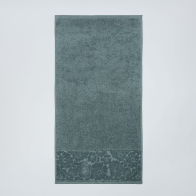 Полотенце махровое Личия/Licia, серо-голубое