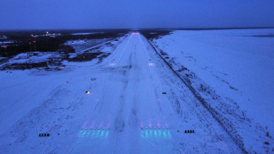 В аэропорту Среднеколымска завершено обновление светосигнального оборудования / ЯСИА  Среднеколымский Республика Саха (Якутия)