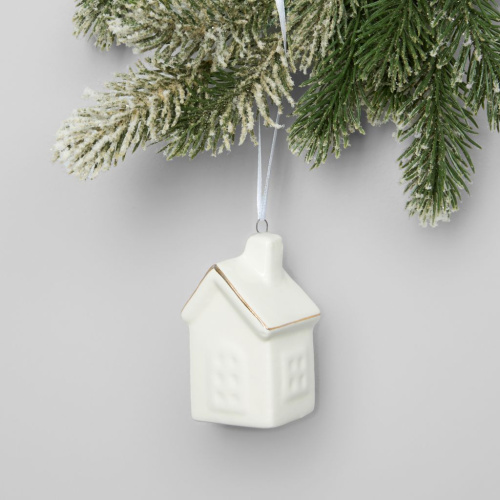 Елочная игрушка Зимняя усадьба/Winter Cottage I