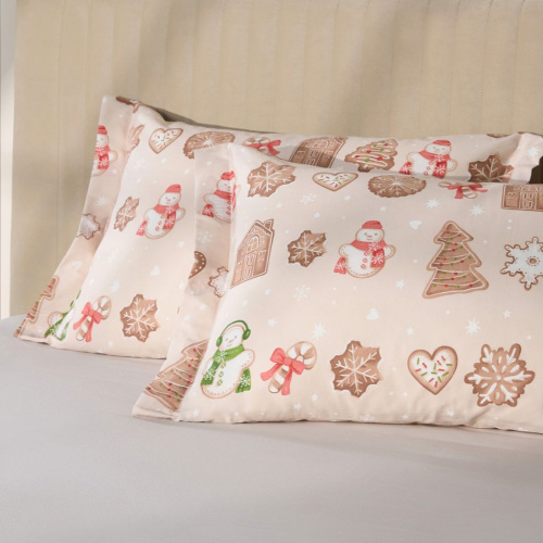 Комплект наволочек Сладкие печенья/Sweet Cookies с ушками