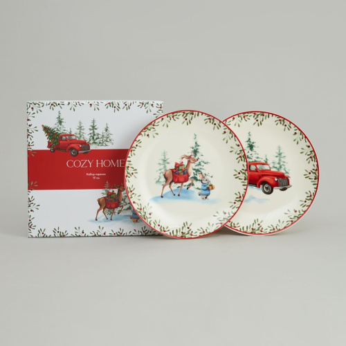 Набор тарелок Рождество/Noel II