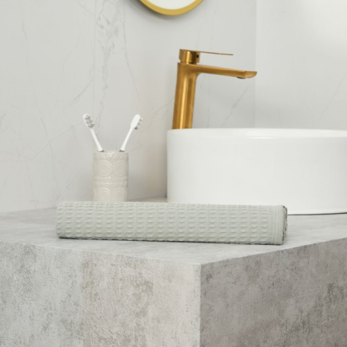 Полотенце вафельное Франко/Franсо, серое