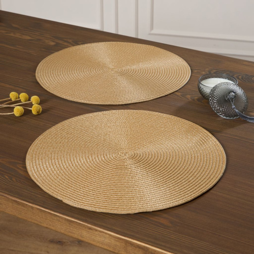 Набор плейсматов Лучера/Lucera, золото