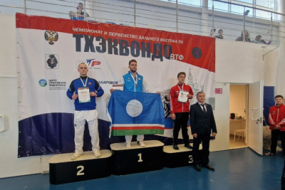 Максим Гавришев из Мирного показал высокие результаты на первенстве ДВФО по тхэквондо / Майя Гоголева   