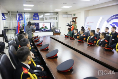 Для школьников Якутии и ДНР провели первый совместный Урок мужества с помощью телемоста / Мария Горохова   Республика Саха (Якутия)