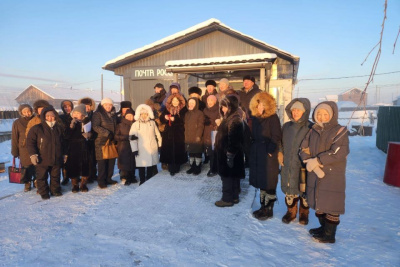 Новое здание почты открыли в якутском селе Крест-Кытыл / ЯСИА   