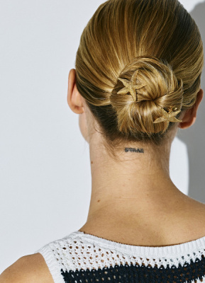 Заколки для волос в морском стиле, 6 шт., Золотой