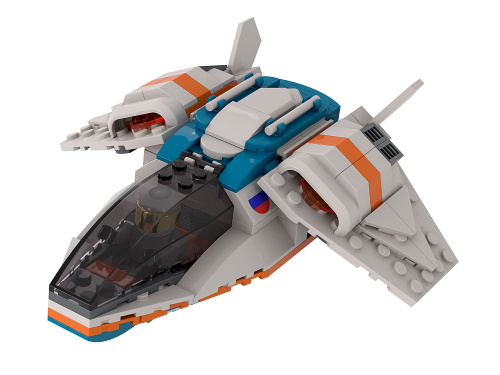 Космос AB-1319 Конструктор Большой звездолет исследователей