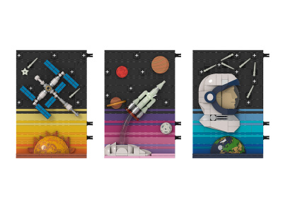 Космос AB-1321 Конструктор Набор 65 лет первому полету