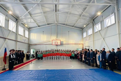 В селе Мяндиги Якутии открыли новый спортивный зал / ЯСИА   