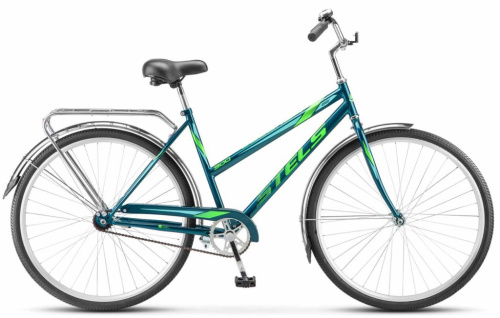 Женский велосипед Stels Legenda 300 28, год 2025, цвет Синий-Зеленый, ростовка 20