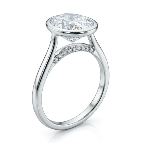 Кольцо из белого золота э4712кц02261352