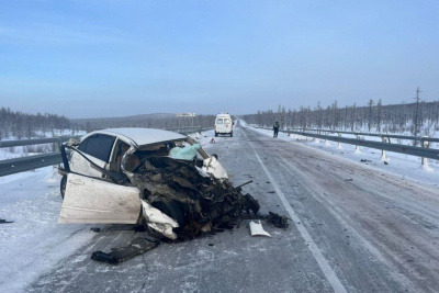 В Нерюнгринском районе в результате ДТП пострадал водитель / ЯСИА  Нерюнгринский Республика Саха (Якутия)