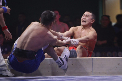 Мегино-Кангаласский улус завоевал Кубок Федерации по мас-рестлингу на вечное хранение / Дьулустаан Сергеев   