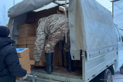 Бойцам СВО из Якутии доставляют продуктовые наборы к Новому году / ЯСИА   