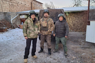 Военкор Николай Борисов: «Бойцы рады, что следующий год в Якутии объявлен Годом защитника Родины» / Нарыйа Пахомова   Республика Саха (Якутия)