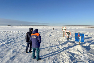 Еще одну ледовую переправу допустили к эксплуатации в Якутии / ЯСИА   Республика Саха (Якутия)