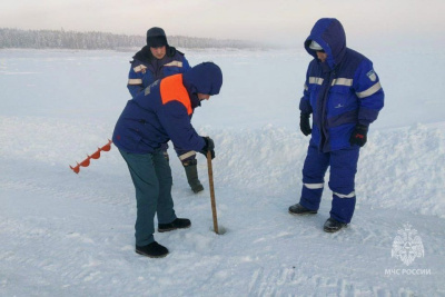 В Якутии открылась еще одна ледовая переправа через реку Лену / ЯСИА   Республика Саха (Якутия)