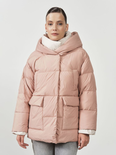 Куртка женская КТ/ВО/КПХ-32017SU пудровый