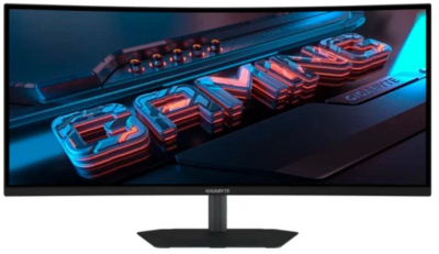 Монитор 34" GIGABYTE G34WQC2 EK 20VM0-34WQC2BM-1EKS 3440x1440 ELED, 21:9, VA, 450cd, 4000:1, 1ms, 178/178, 2*HDMI, 2*DP, VESA 100x100