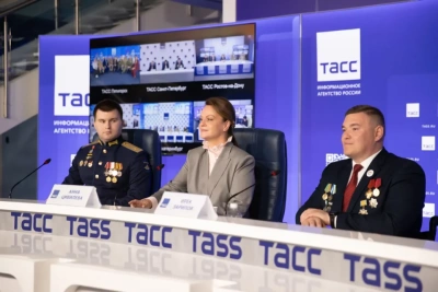 Пресс-конференцией отметили трехлетие фонда «Защитники Отечества» в Москве / ЯСИА   