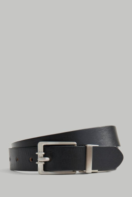 Ремень из натуральной кожи с подвижной пряжкой