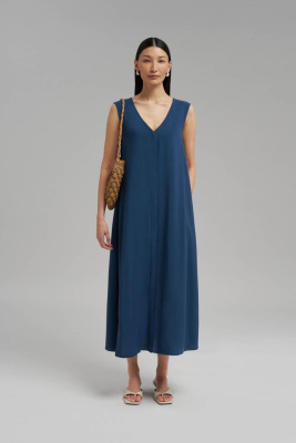 Платье миди А-силуэта