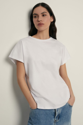 Футболка из мерсеризованного хлопка