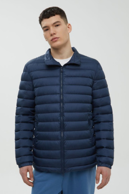 Стеганая куртка с воротником-стойкой