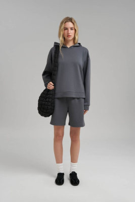 Свободная толстовка с капюшоном