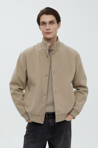 Куртка-бомбер на пуговицах