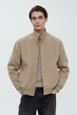 Куртка-бомбер на пуговицах