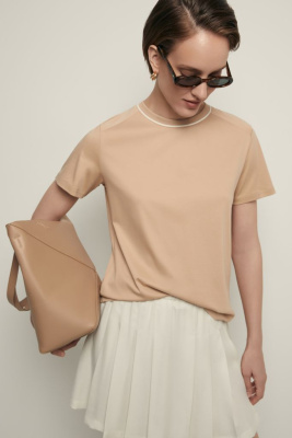 Футболка из мерсеризованного хлопка