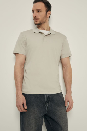 Базовое поло из мерсеризованного хлопка