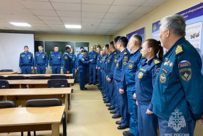 В Якутске стартовали учебно-методические сборы пожарно-спасательных служб / ЯСИА Якутск Якутск Республика Саха (Якутия)