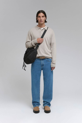 Джемпер-поло с шерстью