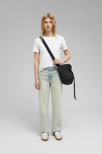 Футболка приталенного кроя из хлопка