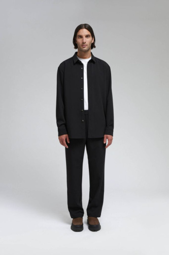 Брюки прямого кроя с вискозой