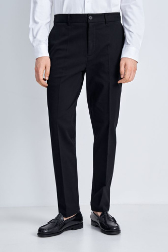 Укороченные брюки с эластичным поясом