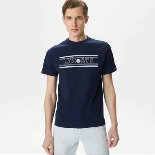 Мужская футболка Lacoste из хлопка